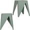 Isl Furnishings InterSpaceLiving Zuho Multi-USe Stool 2, Smoke Green, PR BS23DC-2PK-PP03 - alternate 1